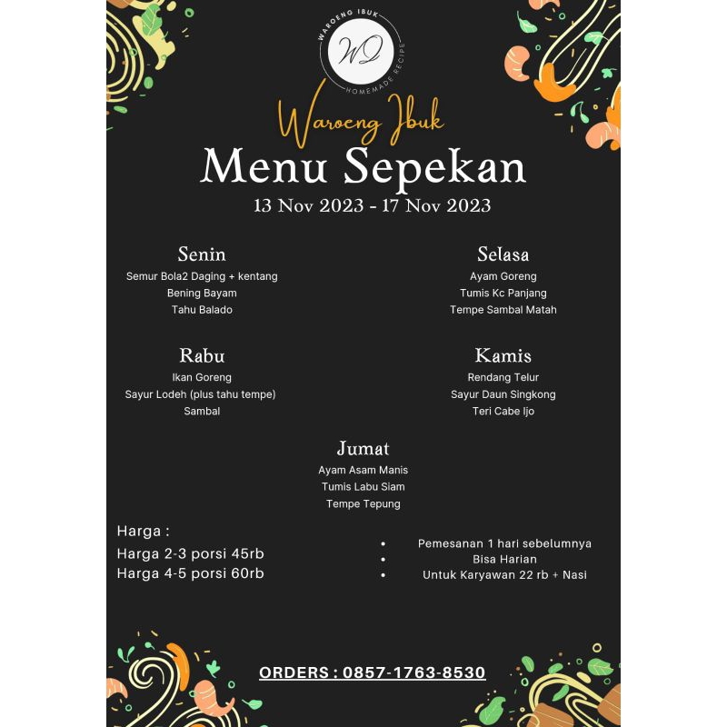 Catering Harian