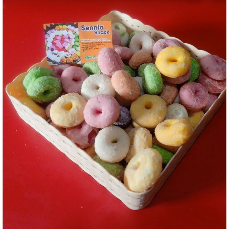 

CEMILAN DONAT WARNA 250GR