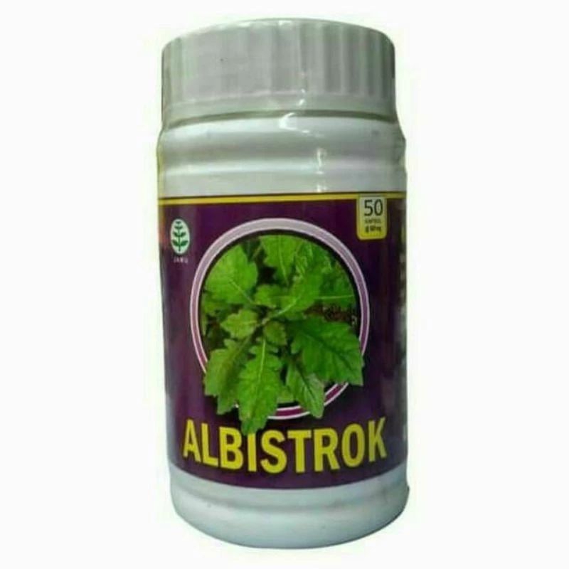 albistrok herbal obat stroke 50 kapsul albistroke