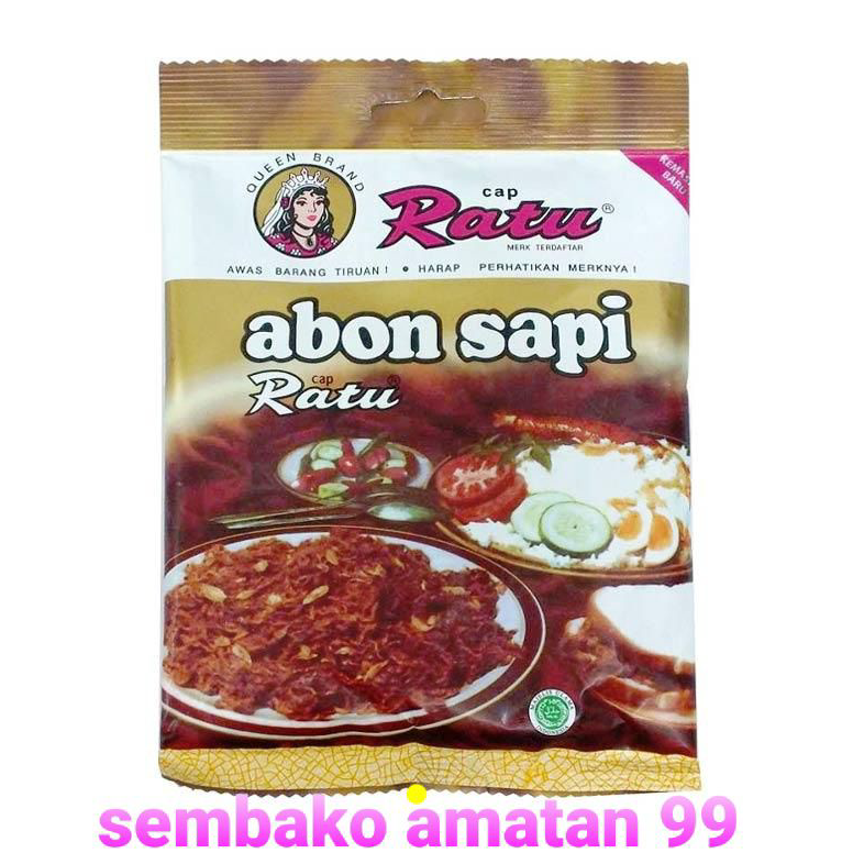 

☄️NEW✨ Abon Sapi Asli/abon Cap Ratu Original 90 Gram