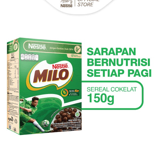 

Stok Banyak Milo Cereal Box 150g/170g Diskon