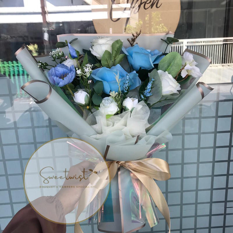 ARTIFICIAL FLOWERS BOUQUET/ BUKET BUNGA PALSU