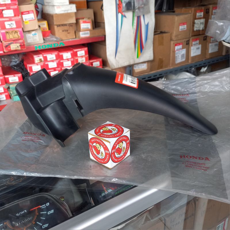 SAYAP SLEBOR SPAKBOR DEPAN BAGIAN BELAKANG HONDA SUPRA X 125 LAMA ORIGINAL 61200-KPH-700