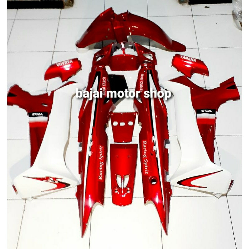Cover body fullset halus fizr F1zr Sstwo merah marun Cover body fullset yamaha F1zr Sstwo merah maru