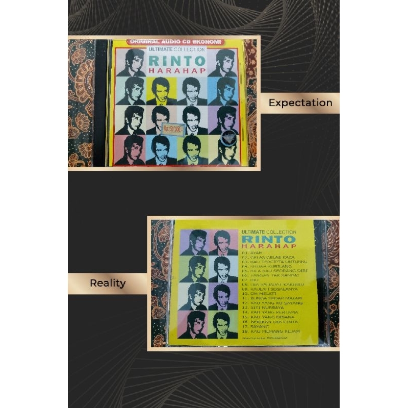 CD audio Rinto Harahap