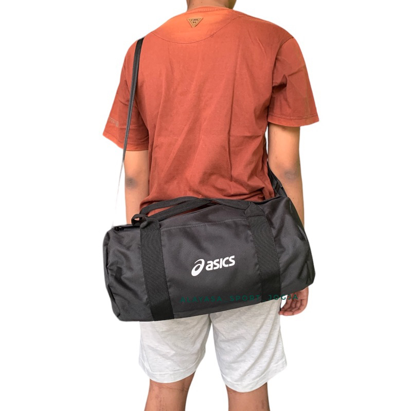 Tas Sepatu Selempang Asics Putih