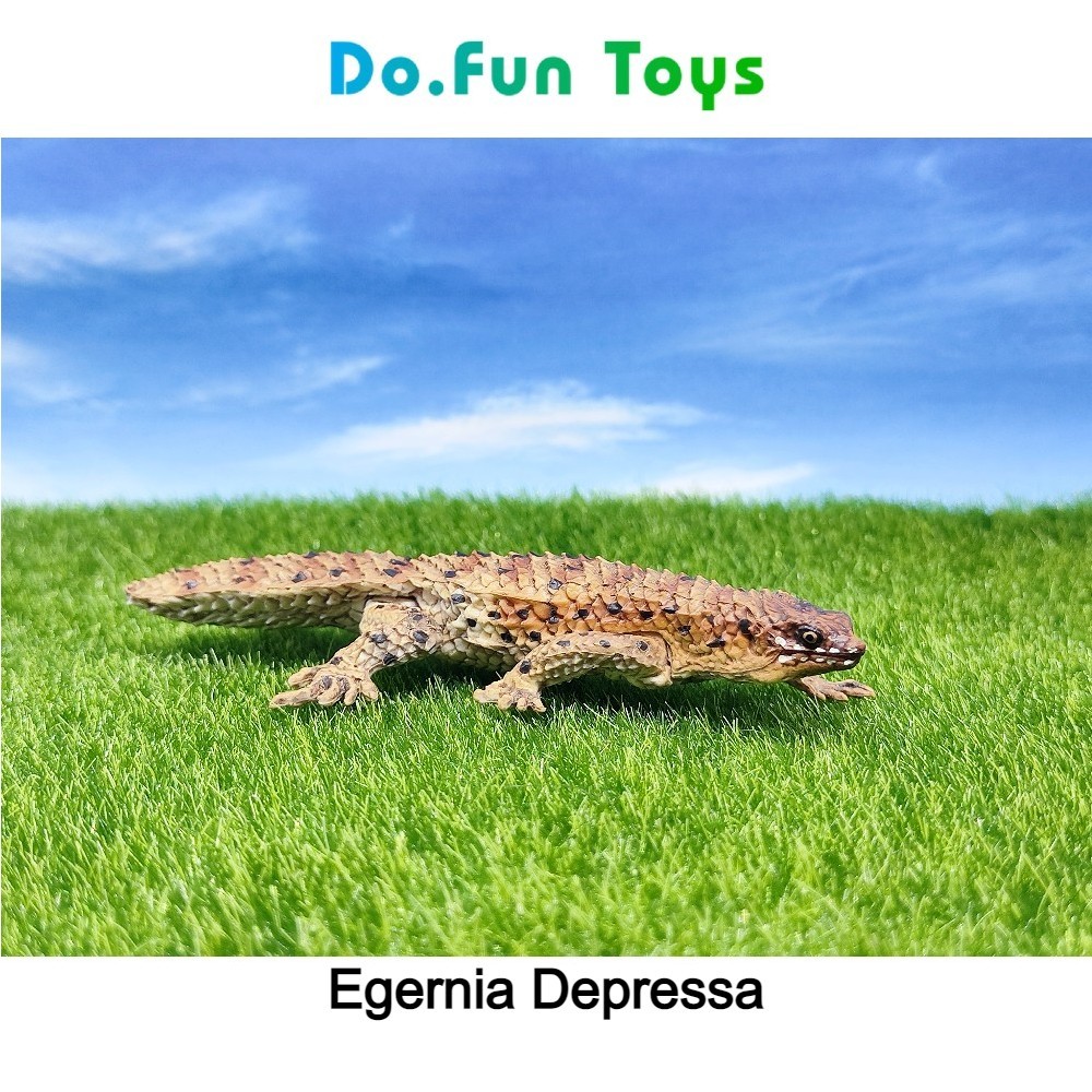Animal Figurine | EGERNIA DEPRESSA / Mainan Miniatur Binatang Kadal Ekor Berduri