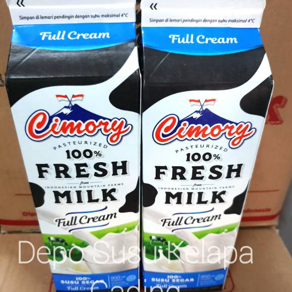 

VZQS9997 (C6369] Susu Cimory Plain FULL CREAM 1 Liter Fresh Milk | Freshmilk Chimory