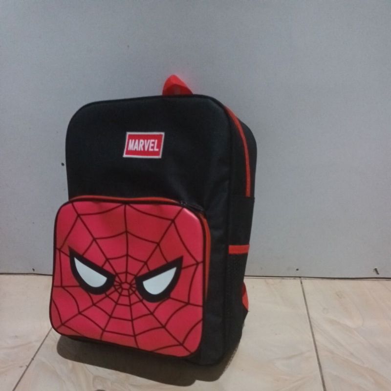 ( R K mar ) tas ransel anak anak karakter super hero/SPIDERMAN ~ SUPERMAN ~CAPTAIN AMERICA/tasransel anak paud ~ Tk