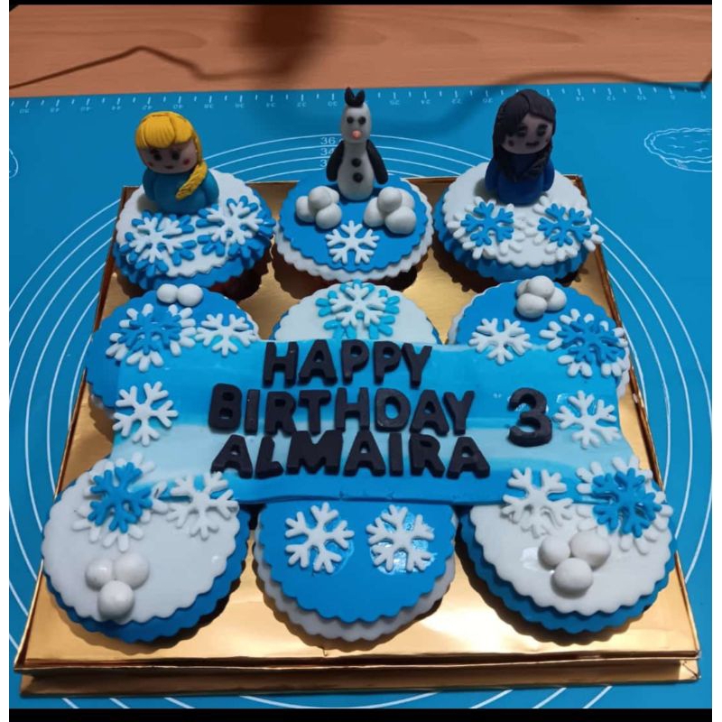 

Cup Cake Brownies Ulang Tahun Anak isi 9 pcs - Kue Ulang Tahun Karakter
