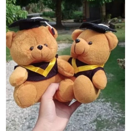 Boneka Wisuda Mini Kecil untuk Buket dan Hampers Gift Box