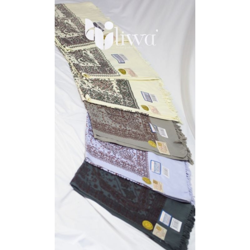 sorban Ar-rida habaib motif kashmiri batik kashmiri imamah rayon gloyoran motif kashmiri ori