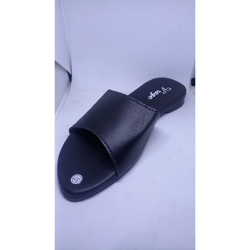 sendal Cibaduyut bandung Viage hitam