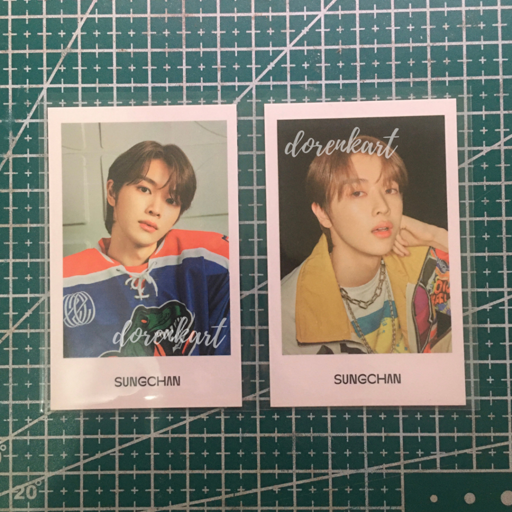 POLA 90s LOVE FROM HOME SUNGCHAN DOYOUNG RESONANCE NCT PC PHOTOCARD