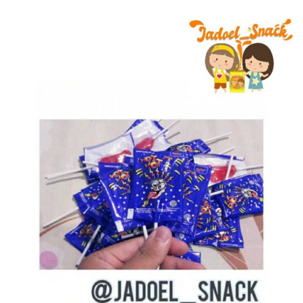 

✾SUPER DISKON♥ PERMEN KAKI - HOT - HOT POP isi 25 PCS - Permen Jadul by Jadoel Snackx