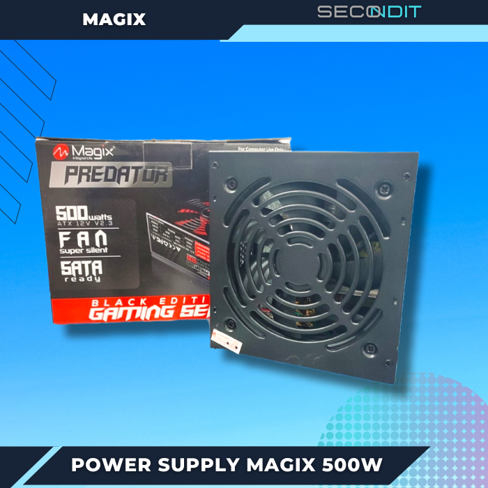 POWER SUPPLY 500W PSU 500 WATT MAGIX PREDATOR