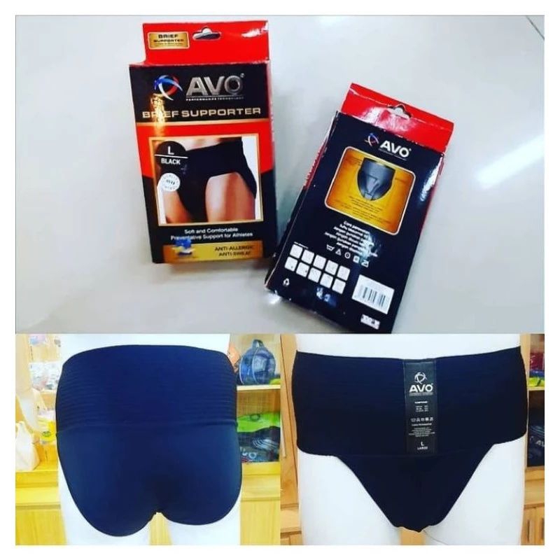 Brief Avo Supporter - Athlet Sport /Celana Dalam Hernia