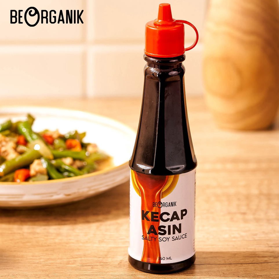 

Bayar Di Tempat Kecap Asin Organik / Salty Soy Sauce Beorganik (Non GMO & MSG) 140ml ➤➪✼✰