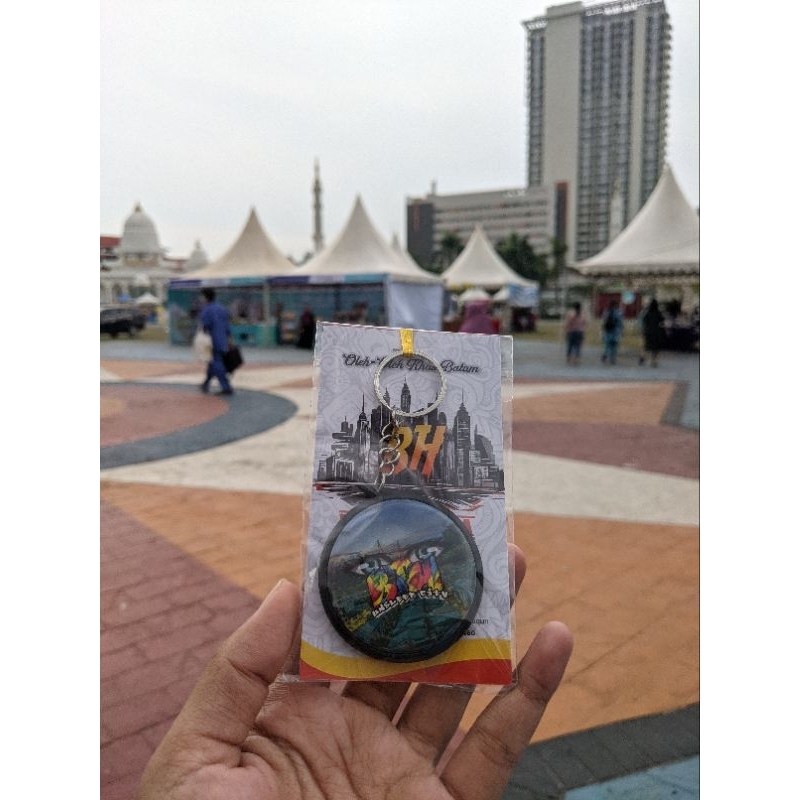 GANTUNGAN KUNCI KHAS BATAM/OLEH-OLEH BATAM/OLEH-OLEH UNIK/CINDERAMATA KOTA BATAM/GANCI BATAM