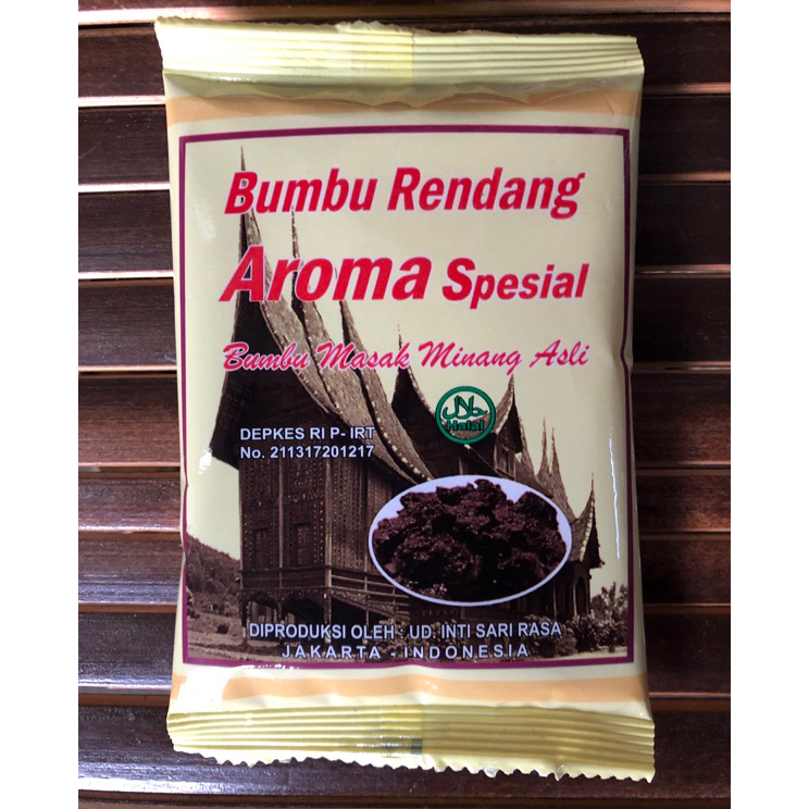 

Best Seller Bumbu Rendang Aroma Spesial 50 Gram Baru