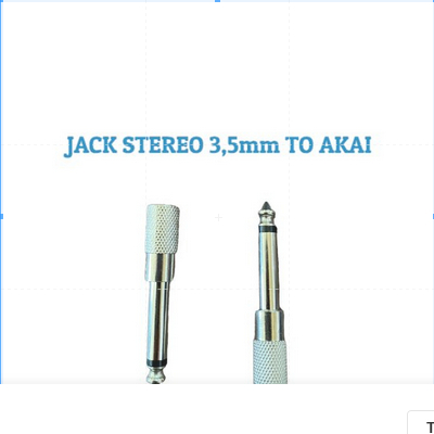 JACK CONVENTER MINI STEREO 3,5mm TO JACK AKAI