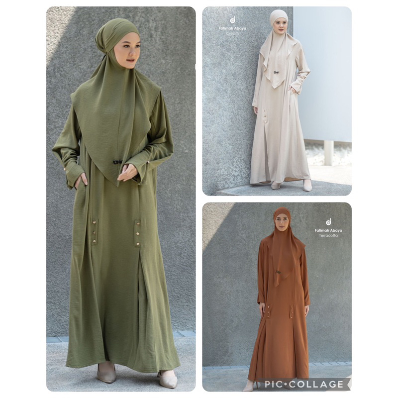 Fatimah Dress Deenay - Abaya+Khimar Deenay