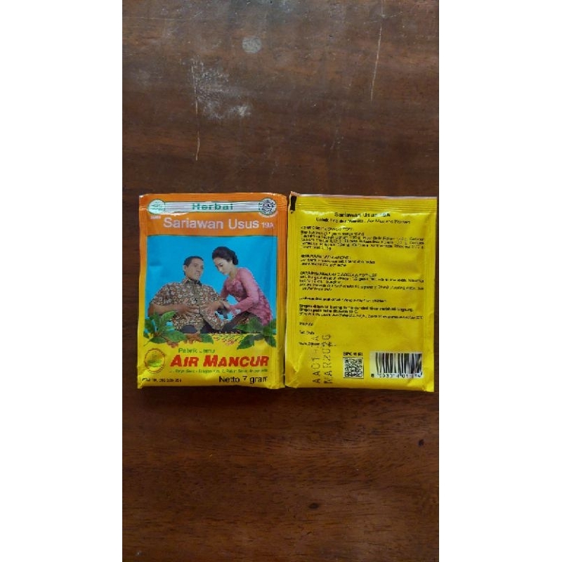 

JAMU SARIAWAN USUS AIR MANCUR