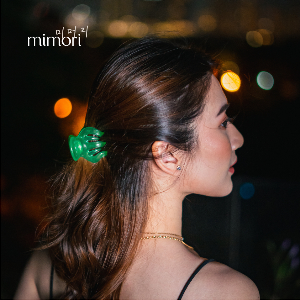 Mimori Korean Hair Claw - Gapyeong Glow (Glow in The Dark) Isi 3