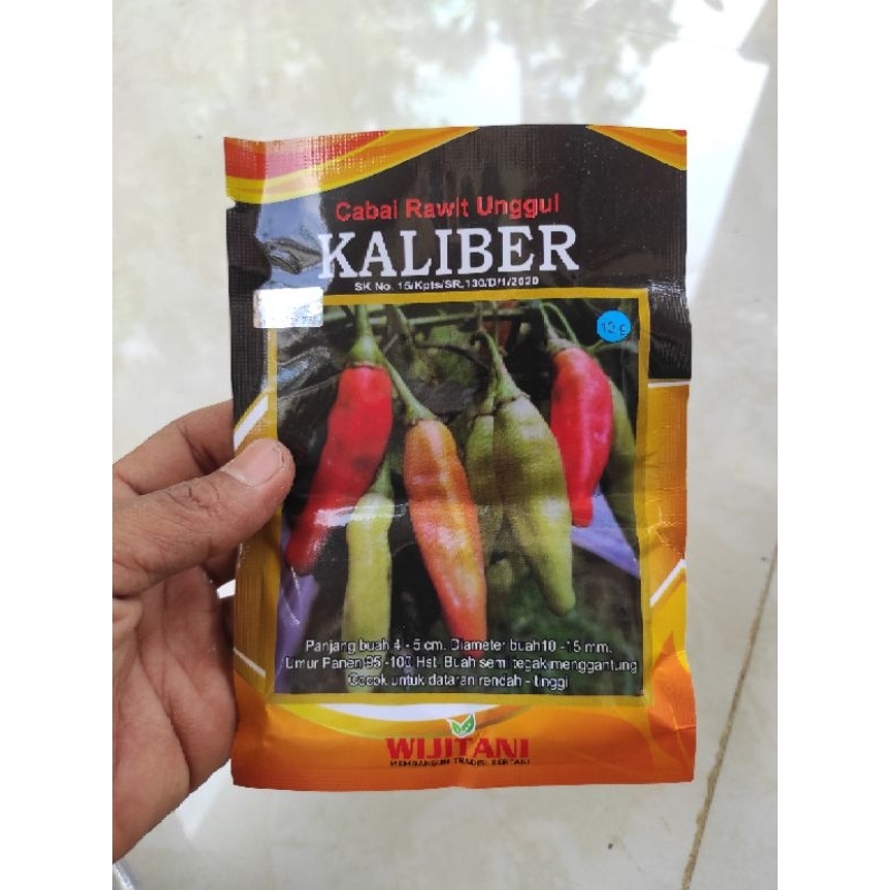 BENIH CABE RAWIT KALIBER ORIGINAL PER BIJI (Repack) Ecer