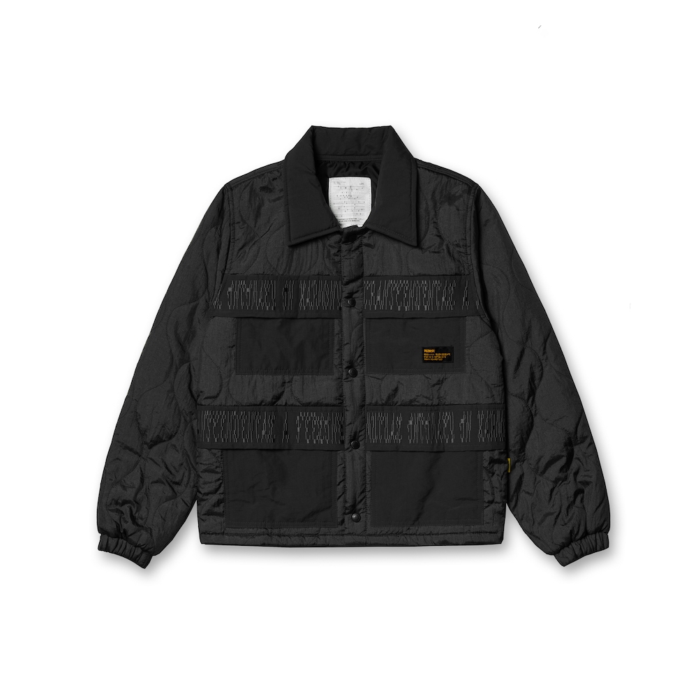 Vearst Jaket Puffer Quilted Figuro Black