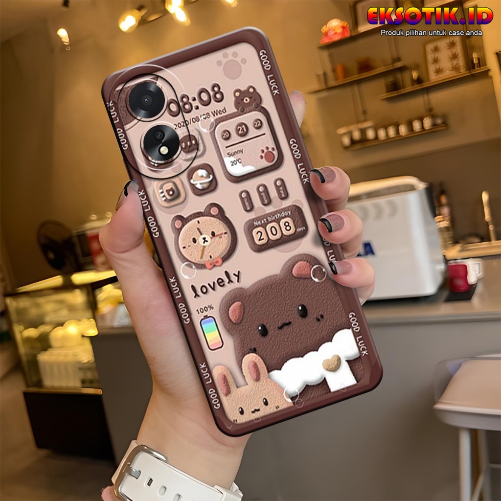 Case OPPO A18 / OPPO A38 Eksotik.id Casing OPPO A18 / OPPO A38 Aksesoris Skin Handphone SIlikon OPPO
