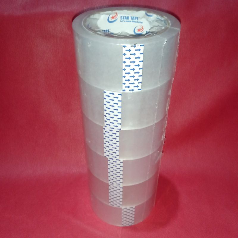 Slotip/Lakban/Isolasi/Tape Warna BENING/PUTIH STAR TAPE