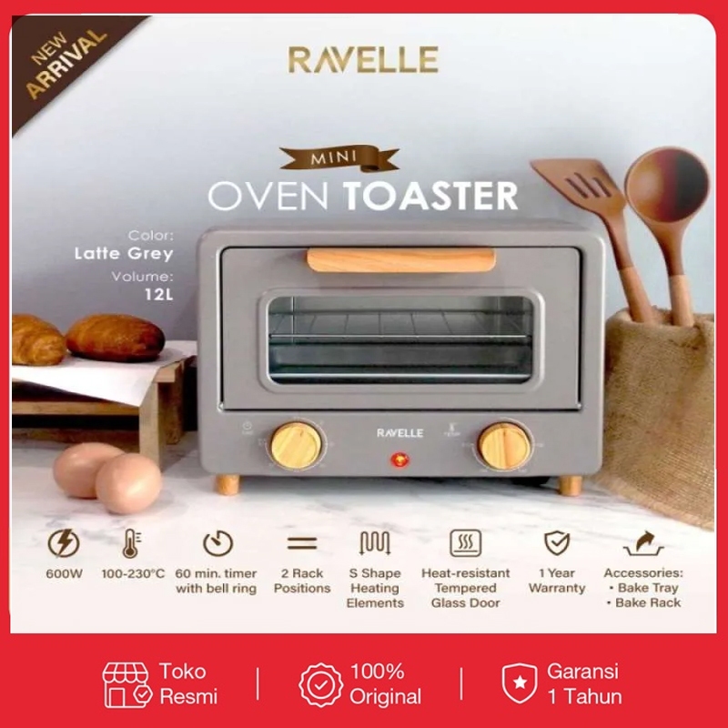 RAVELLE Electric Oven 12 Liter - Oven Listrik Low Watt