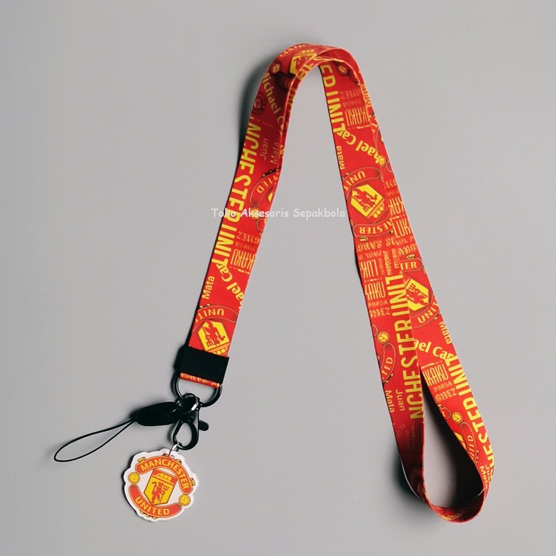 

Tali Lanyard Name Tag HP Vape Klub Sepak Bola Manchester United