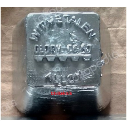 Glory timah batangan tin babet,babbit witmetalen alloy ingot metal b2