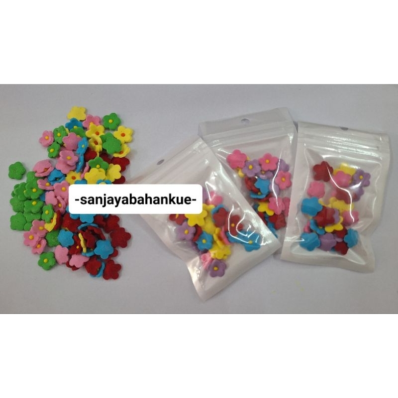 

Hiasan bunga melati isi 25pcs mix warna