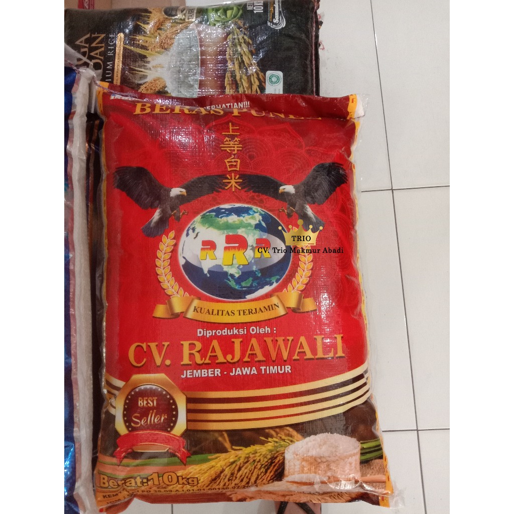 

Beras Putih Cap Rajawali Merah 10kg Grosir