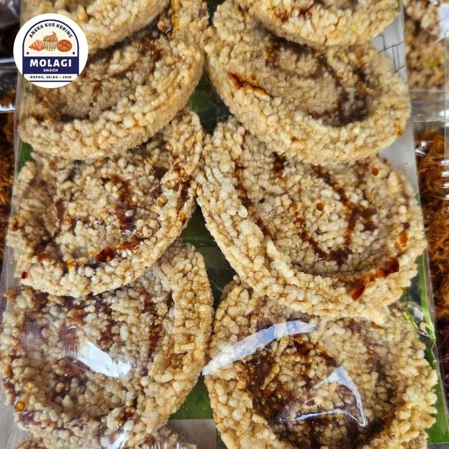 

Intip Madu / Rengginang Manis (isi 10 pcs) - Molagi Snack