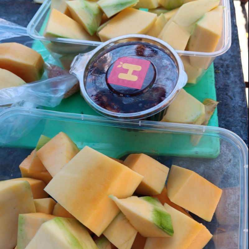 

Rujak mangga/650ml porsi