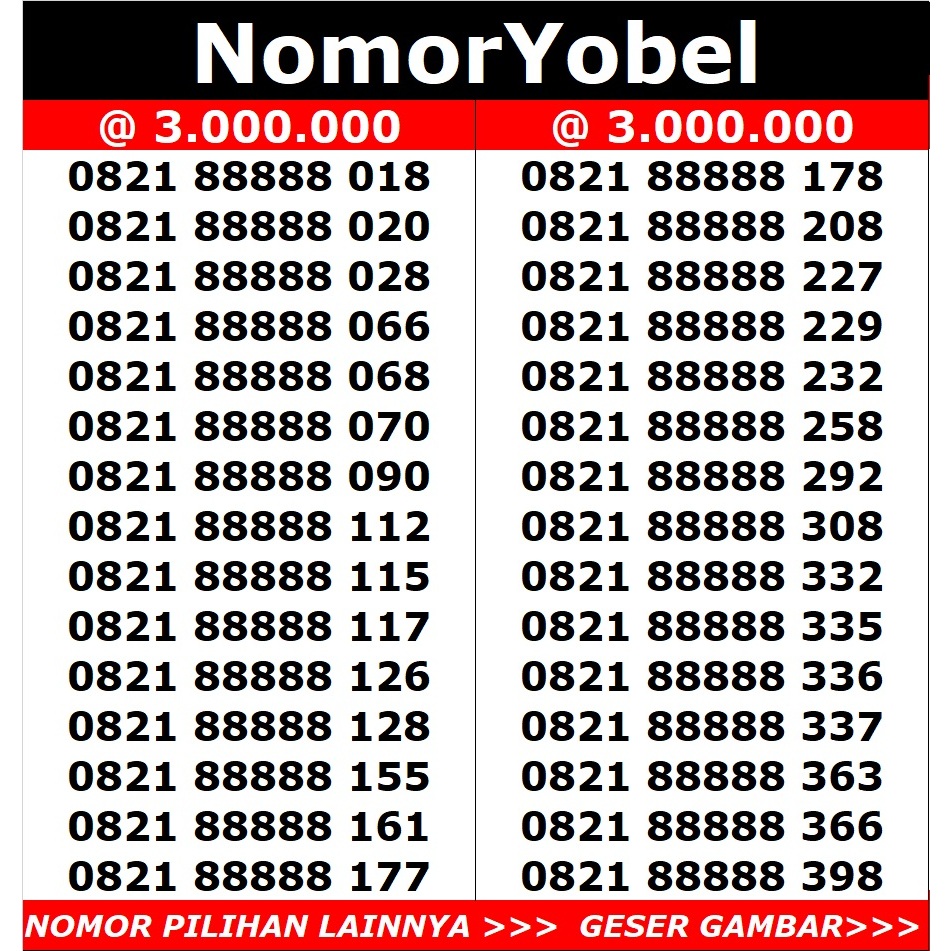 nomor cantik telkomsel simpati 4G 3000k-10