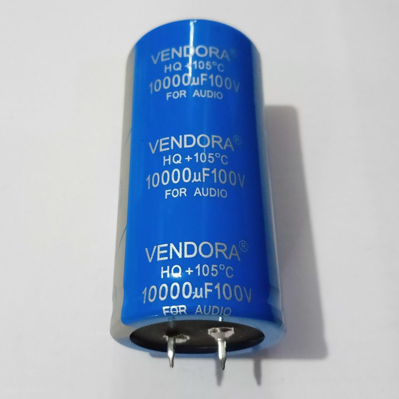 Elko Vendora 10000uf 100v Elko Vendora Premium 10000uf 100V toleransi 30%