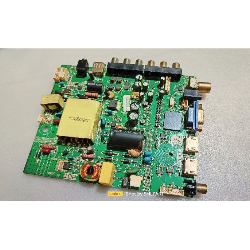 MAINBOARD MB MESIN TV LED POLYTRON PLD24D123 PLD24D123/NV PLD24D123NVG