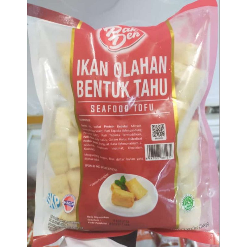 

Pakden Ikan Olahan Bentuk Tahu isi 500gram termurah / Pakden Seafood Tahu / Pak Den Seafood Tahu / Pak Den Ikan Olahan Bentuk Tahu