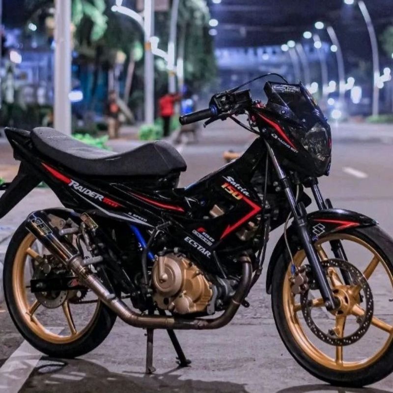 stripping lis sticker variasi suzuki satria fu 150 facelift suzuki satria F150 fecelif suzuki raider