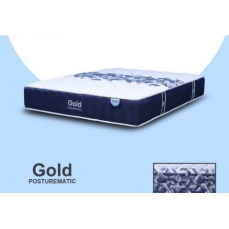 SPRINGBED GOLD POSTUREMATIC MODERN SPRINGBED MINIMALIS ELEGAN ORISINIL.SPRING BED CENTRAL KASUR CENT