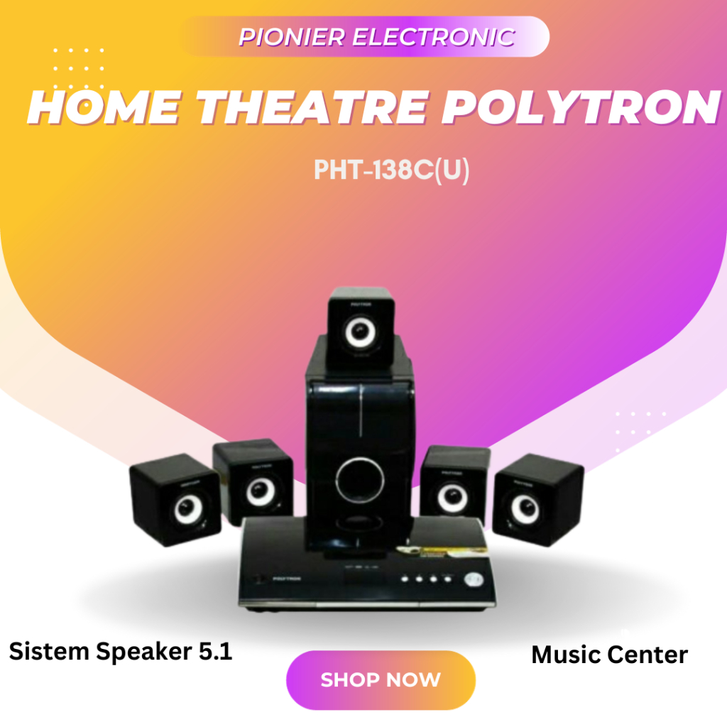 {EKS - DISPLAY} HOME THEATER POLYTRON Type PHT-138C(U)