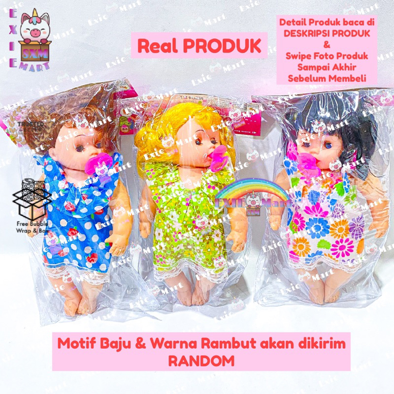 MAINAN ANAK BONEKA NANGIS DOT MAPLE - MAINAN ANAK PEREMPUAN BONEKA BISA NANGIS
