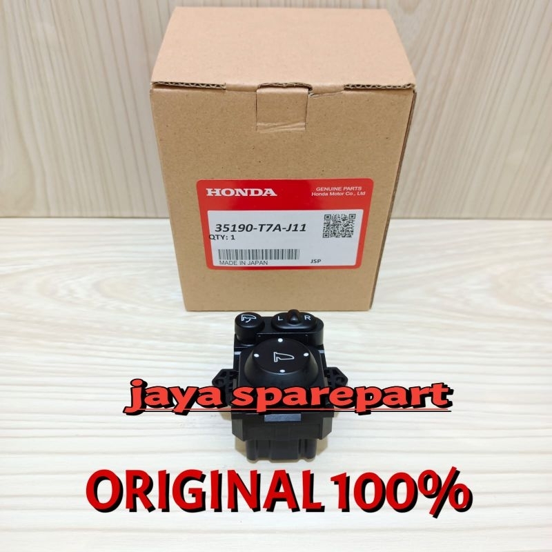 Switch Mirror / Saklar Kaca Spion Retract Civic Type R CRV Turbo Civic FB Original