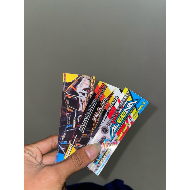 

Sticker Pack ALEENA AULIA Kinanti transport V.1 (Isi 3 pcs)