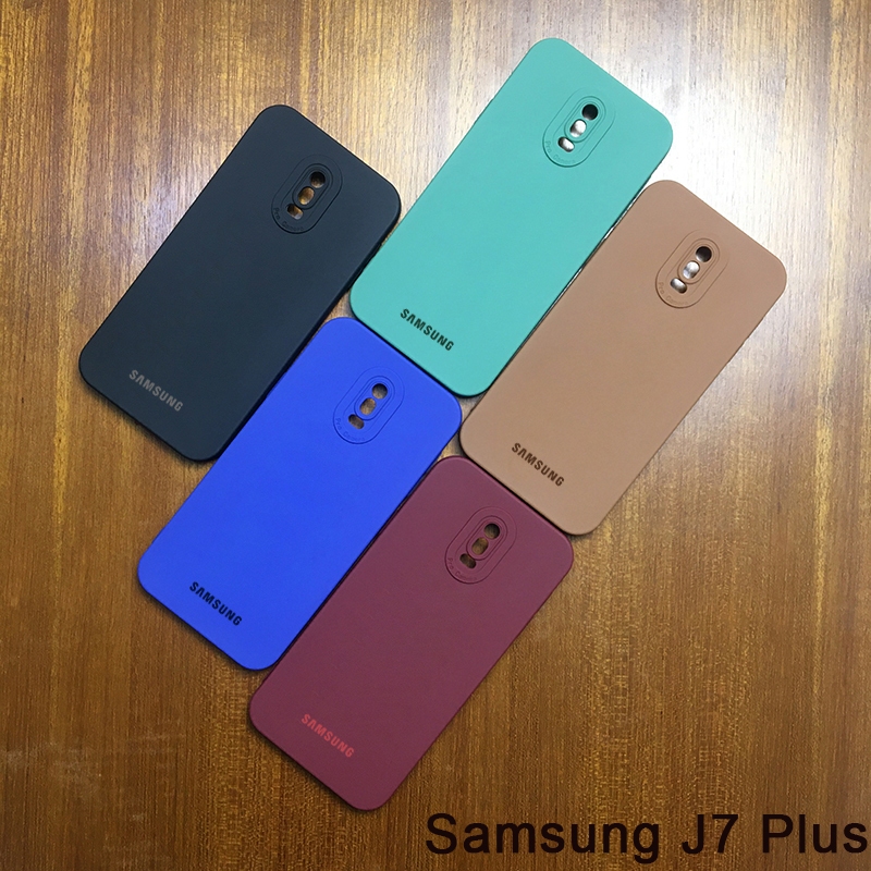 GEL SILIKA SOFT CASE SAMSUNG J7 PLUS SOFTCASE SAMSUNG J7 PLUS CASING SAMSUNG J7 PLUS HOLDER